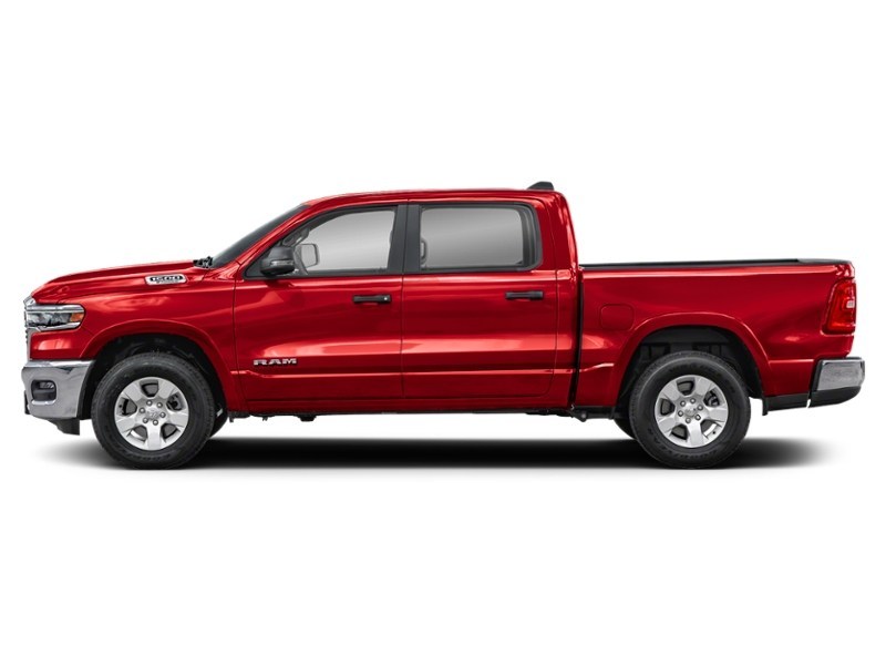 2027 RAM 1500 Big Horn 4x4 Crew Cab 5'7" Box Molten Red Pearl  Shot 34