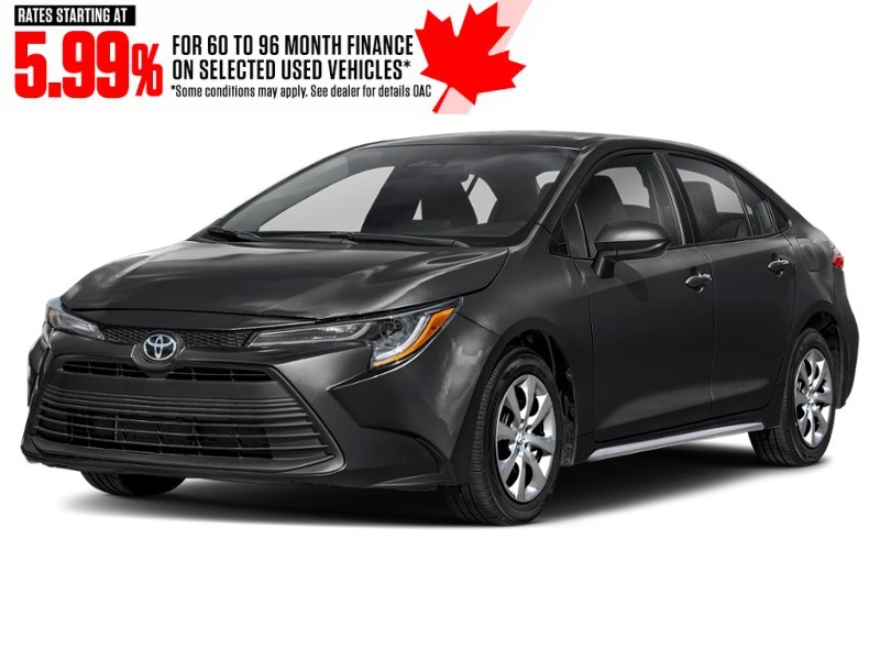2026 Toyota Corolla LE CVT Midnight Black Metallic  Shot 1