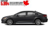 2026 Toyota Corolla LE CVT Midnight Black Metallic  Shot 5