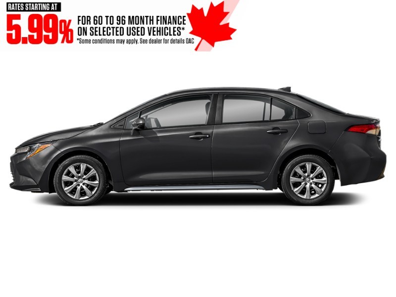 2026 Toyota Corolla LE CVT Midnight Black Metallic  Shot 5