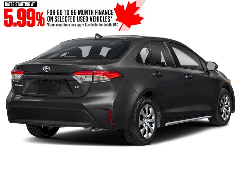 2026 Toyota Corolla LE CVT Midnight Black Metallic  Shot 6