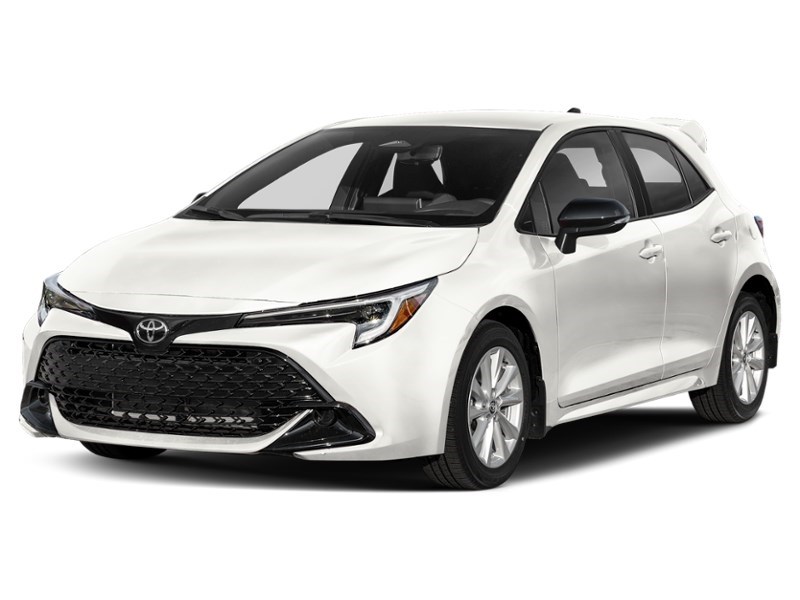 2026 Toyota Corolla Hatchback CVT White  Shot 1