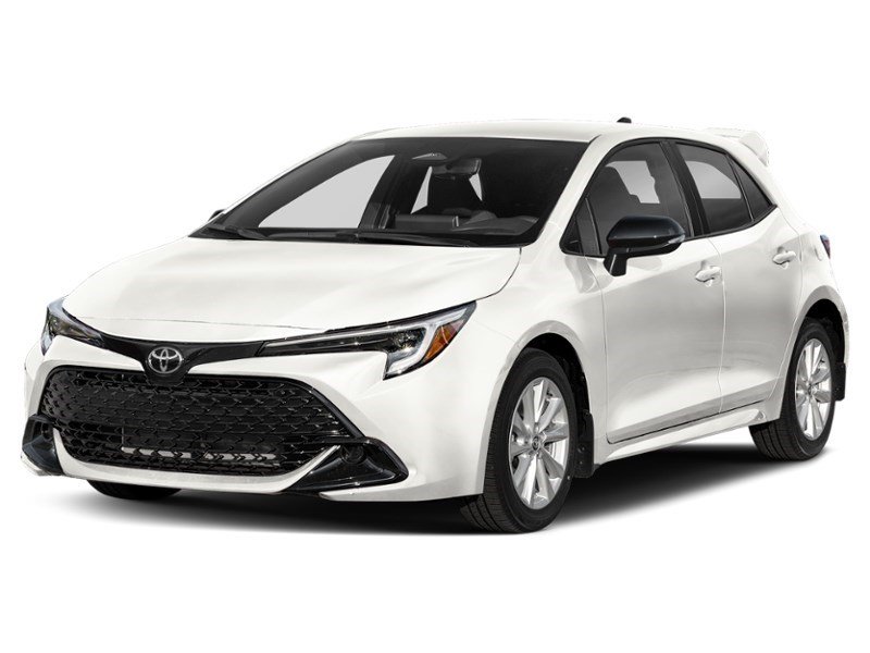 2026 Toyota Corolla Hatchback CVT White  Shot 1