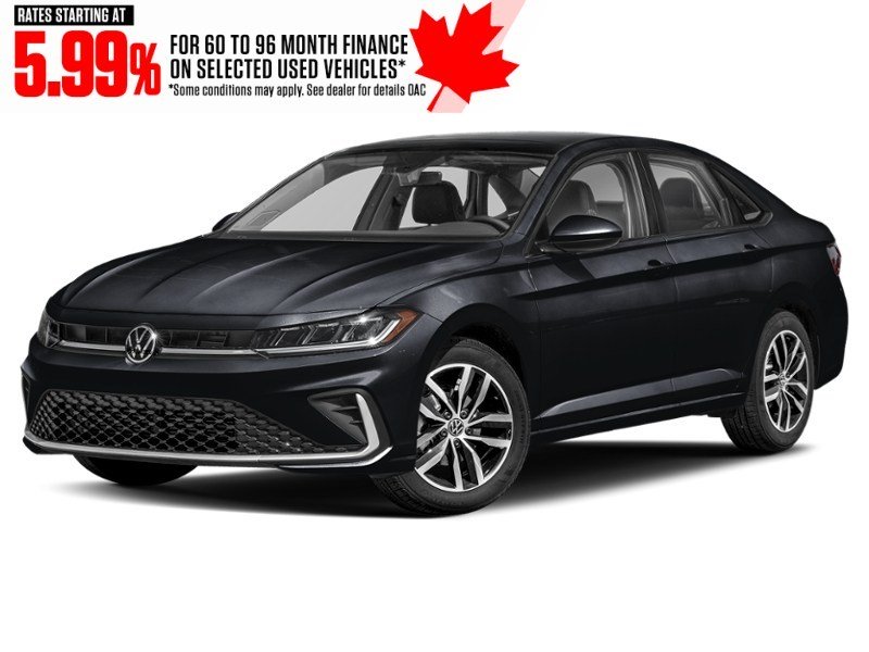 2026 Volkswagen Jetta Comfortline Auto Deep Black Pearl  Shot 4