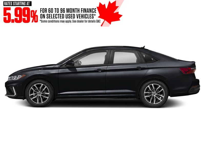 2026 Volkswagen Jetta Comfortline Auto Deep Black Pearl  Shot 5