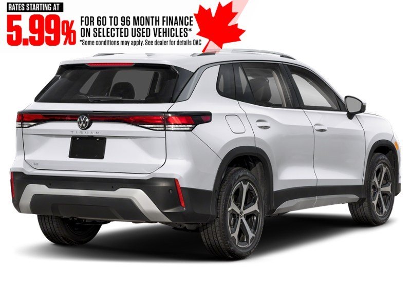 2026 Volkswagen Tiguan Comfortline 4MOTION Pure White  Shot 2