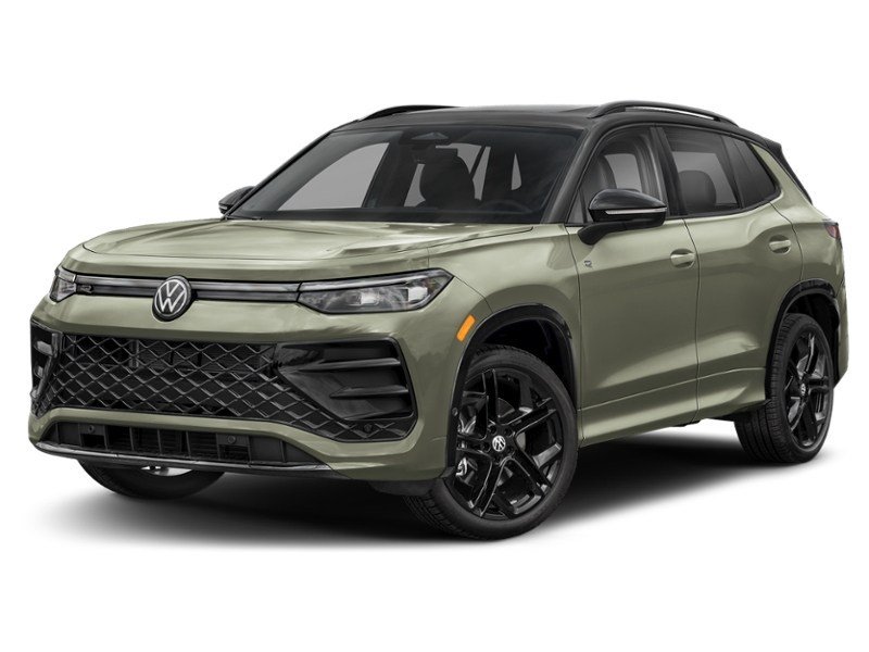 2026 Volkswagen Tiguan Comfortline R-Line Black Edition 4MOTION Avocado Green Pearl w/Black Roof  Shot 1