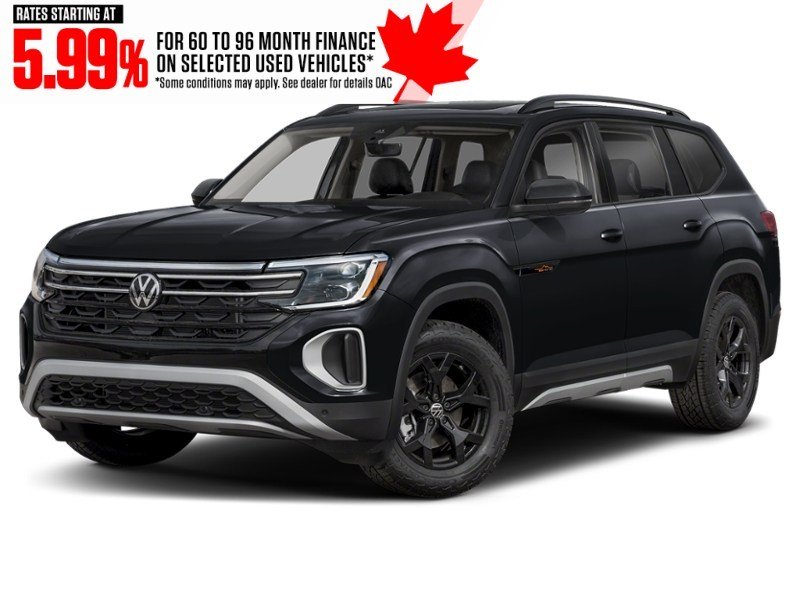 2024 Volkswagen Atlas Peak Edition 2.0 TSI 4MOTION Deep Black Pearl  Shot 4