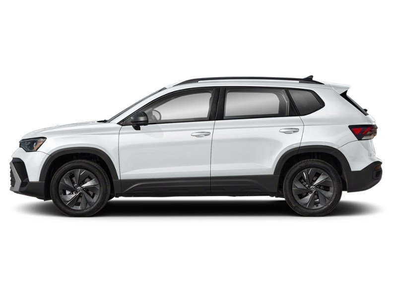 2025 Volkswagen Taos Trendline 4MOTION Pure White  Shot 3