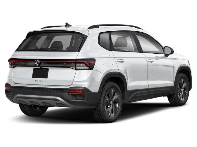 2025 Volkswagen Taos Trendline 4MOTION Pure White  Shot 2