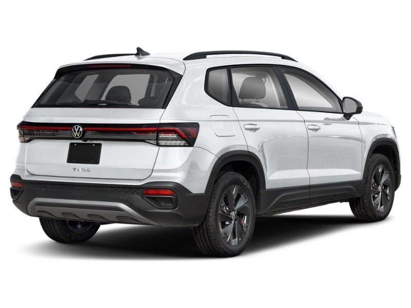 2025 Volkswagen Taos Trendline 4MOTION Pure White  Shot 2