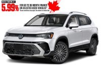 2026 Volkswagen Taos Comfortline 4MOTION Pure White  Shot 4