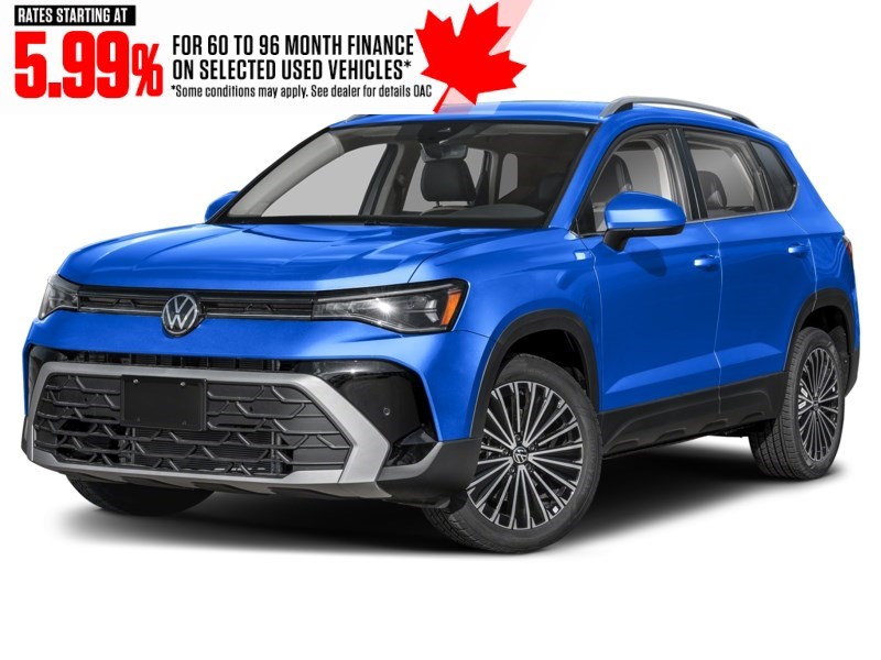 2026 Volkswagen Taos Comfortline 4MOTION Cornflower Blue  Shot 4