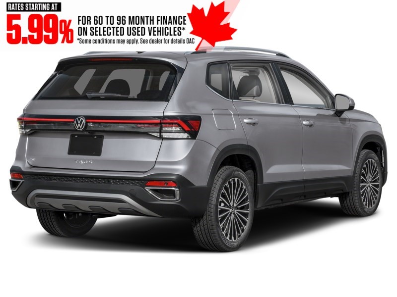 2025 Volkswagen Taos Comfortline 4MOTION Pyrite Silver Metallic  Shot 6