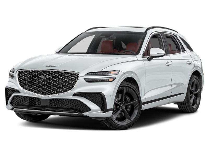 2026 Genesis GV70 3.5T Sport Quilting Matterhorn White Matte  Shot 4