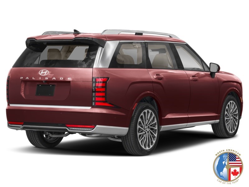 2026 Hyundai Palisade Ultimate Calligraphy AWD Galaxy Maroon  Shot 21