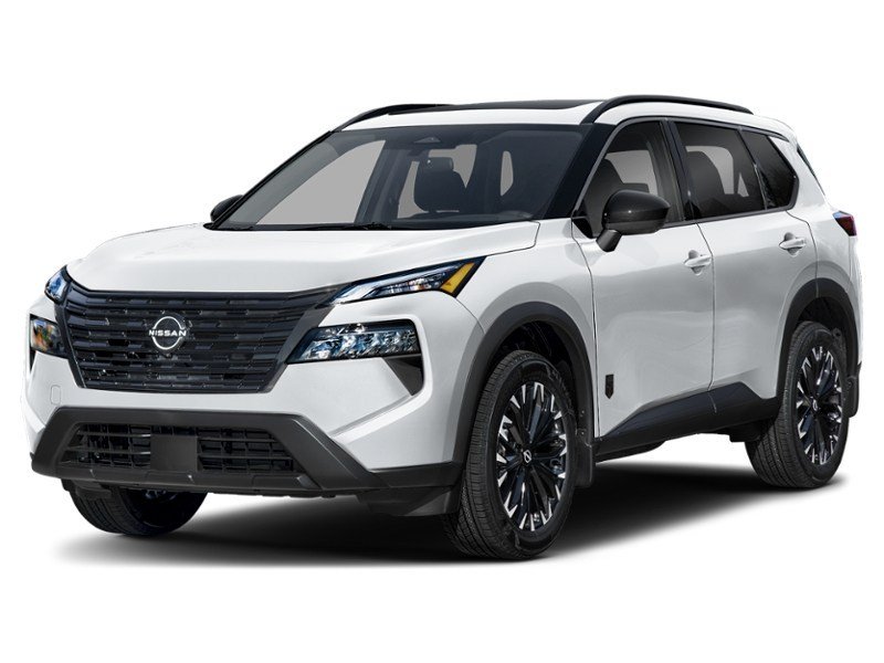 2025 Nissan Rogue AWD Midnight Edition Everest White Tricoat Pearl  Shot 11