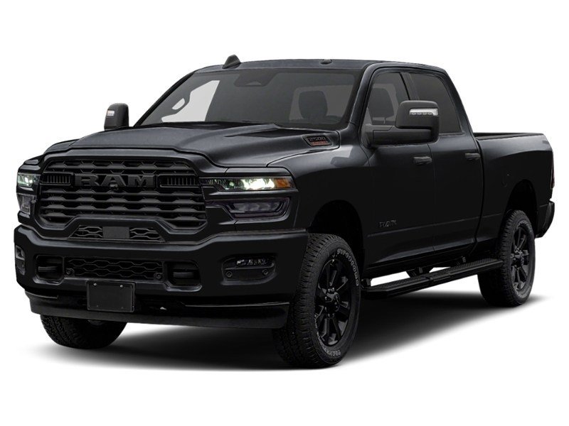 2026 RAM 2500 Big Horn 4x4 Crew Cab 6'4" Box Black  Shot 3