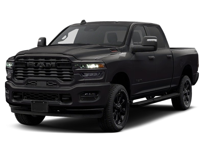 2026 RAM 2500 Big Horn 4x4 Crew Cab 6'4" Box Diamond Black Crystal Pearl  Shot 7
