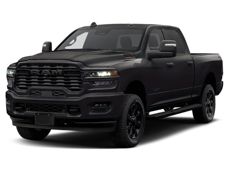2026 RAM 2500 Big Horn 4x4 Crew Cab 6'4" Box Diamond Black Crystal Pearl  Shot 7